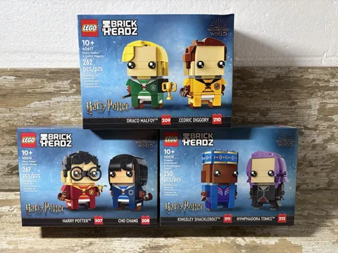 Lego Brickheadz Harry Potter 40616 40617 40618 Sets Lot Retired Please Read