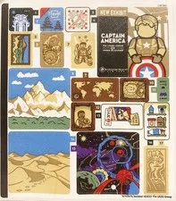 LEGO STICKER SHEET #1 ONLY SANCTUM SANCTORUM 76218 from set New & Genuine