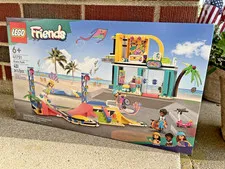 2023 Lego Friends Skate Park 41751 Sealed Complete Set 431 pcs.