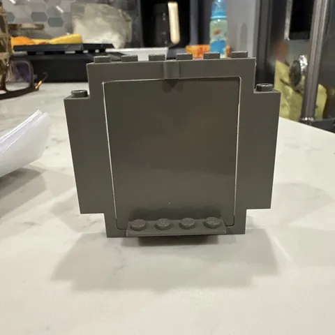 (B15/25) Lego 1x 30101 Revolving Door Frame Old Dark Grey 6087 6091 6095 6097...