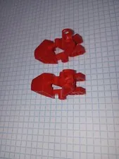 2 Bionicle Lego 32475 in Red Foot Feet Vahki style Genuine Lego Parts WYSIWYG