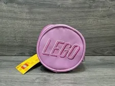 Lego Pink Micro Knob Bag Lego Carrying Case White Pink Strap New Zipper Cute