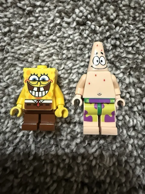 Lego Spongebob Squarepants & Patrick  Minifigures