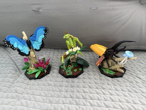 LEGO Ideas Insect Collection 21342 Built Display Set
