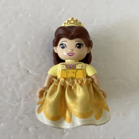 Lego Duplo Disney Figure Beauty and the Beast's Belle with Yellow Skirt