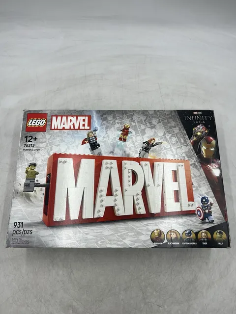 Lego Marvel Logo 76313 931 PCS New In Box