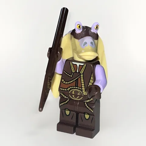 ✅ LEGO Star Wars Minifigure sw0639 Captain Tarpals Gungan Minifig From Episode 1