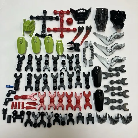 LEGO HERO Factory Villian: SCORPIO 2236 incomplete parts lot w mask 76 of 14 pcs