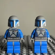 Lego 7914 Star Wars Lot of 2 Mandalorian Death Watch Minifigure sw0296 1B