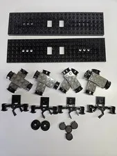 Lego Harry Potter Hogswarts Express 4708 Train Bases Buffers Wheels Magnets Lot