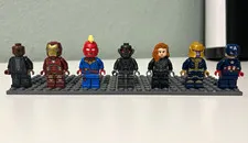 LEGO Marvel Avengers Minifigure Lot of 7