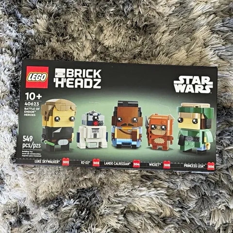 LEGO BrickHeadz Star Wars 40623 Battle of Endor Heroes NEW Sealed 549 pcs