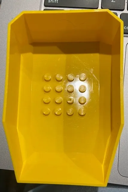 Lego Yellow Vehicle Tipper Bed