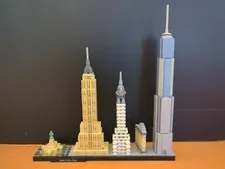 Lego Architecture Skyline: 21028 New York City, 100% Complete