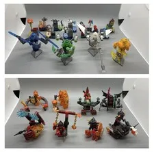 LEGO Nexo Ultimate Beast Master Magmar Flama Lavaria Clay Aaron Lance Axl lot