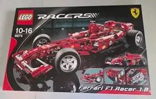 LEGO Racers: Ferrari F1 Racer 1:8 (8674) - Displayed Only with Box/Instructions