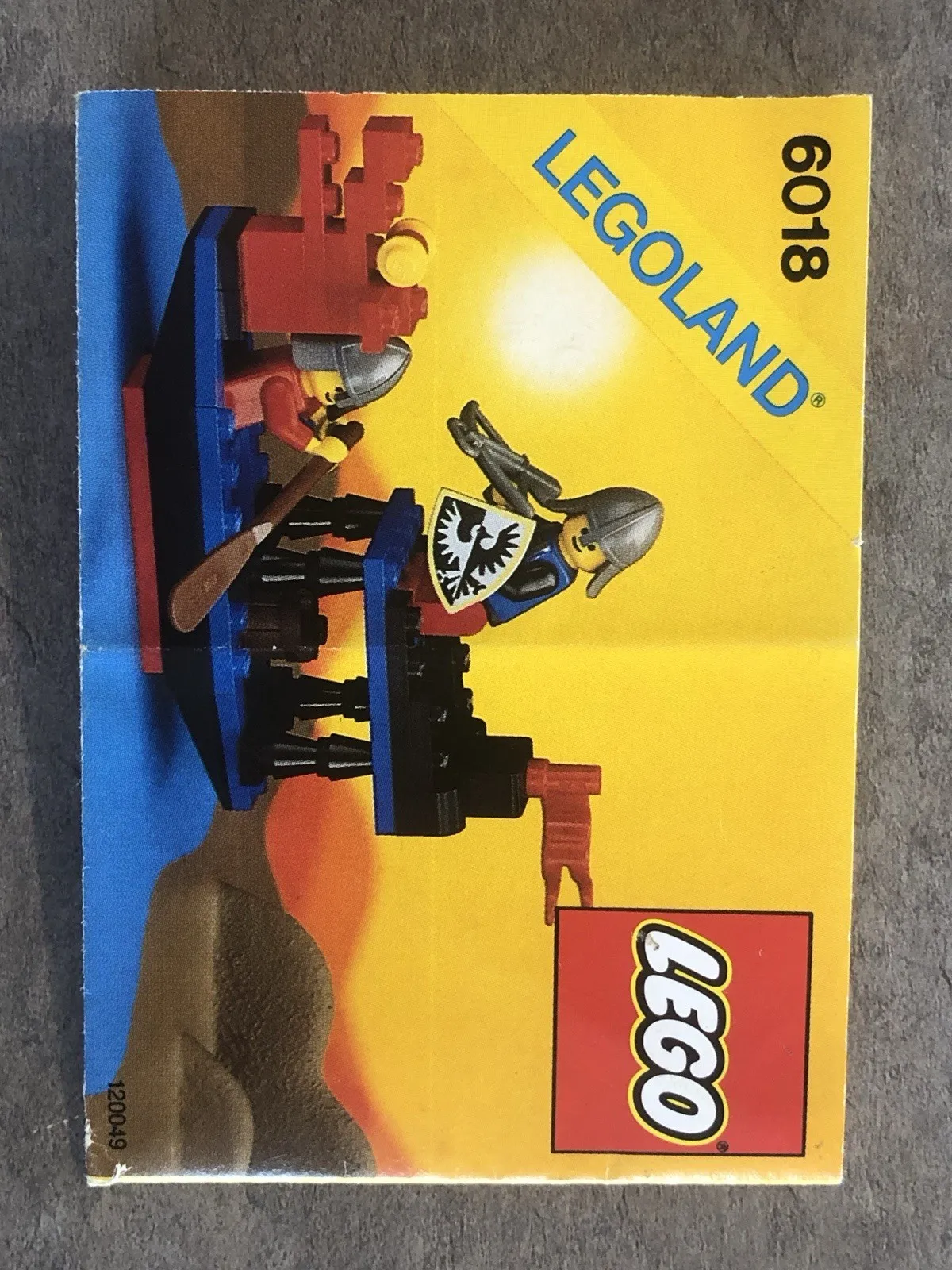 LEGO Castle System 6018 Battle Dragon Instructions Only