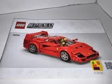 LEGO Speed Champions Ferrari 76934 Ferrari F40 Supercar 318pc w/ Minifigure