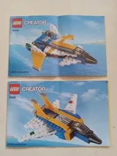 LEGO Creator 31042 Super Soarer 2 Books Instruction Manuals Only! No Bricks!