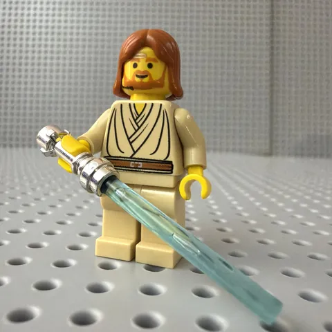 LEGO Young Obi-Wan Kenobi Minifigure STAR WARS Headset sw0055