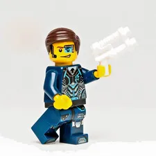LEGO Ultra Agents Minifigure - Agent Curtis Bolt (uagt033) 70171 Ultrasonic