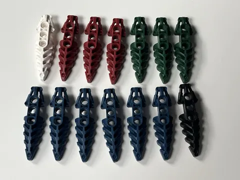 LEGO Bionicle Foot Visorak with 3 Pin Holes 50858 Lot