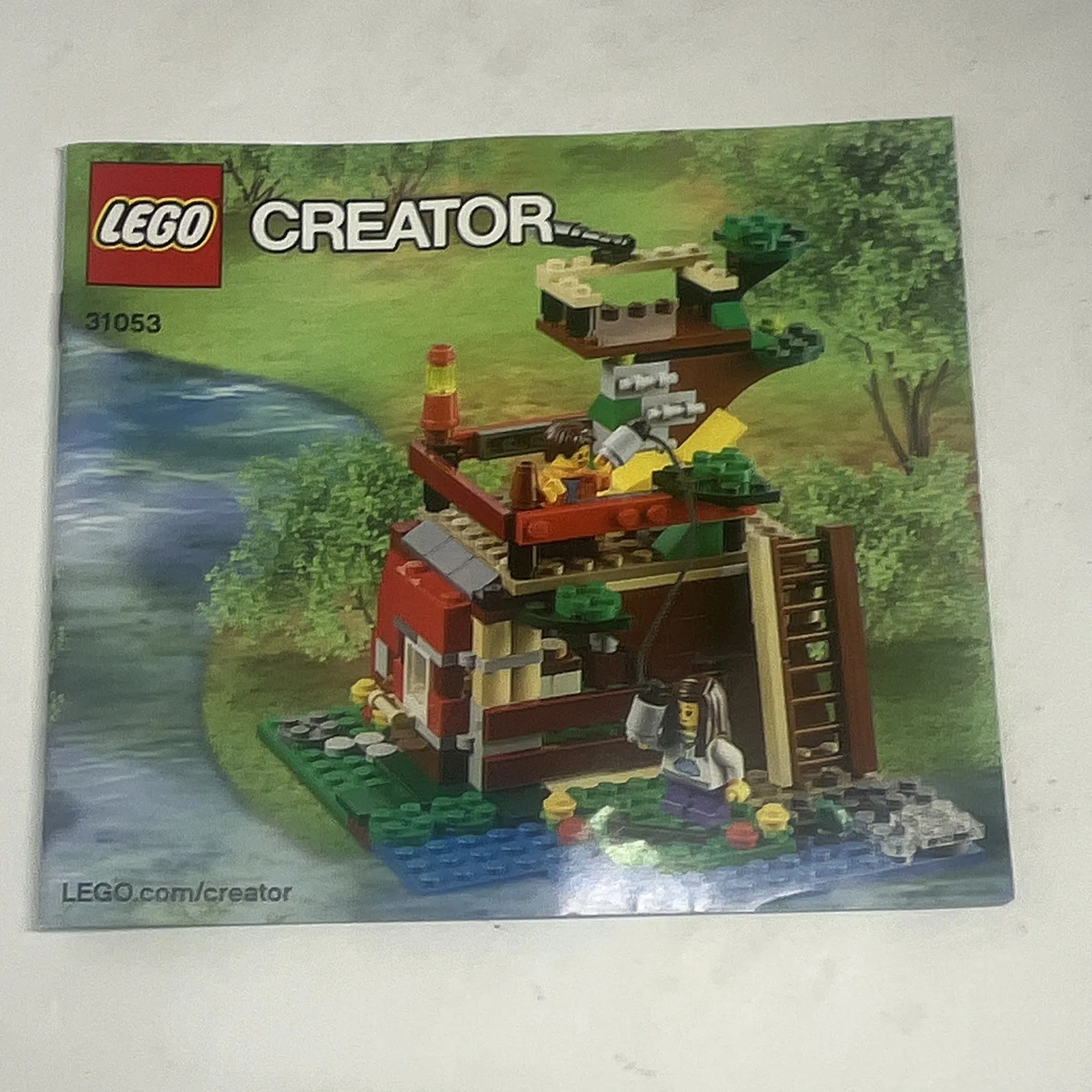 LEGO Creator 31053 Lakeside Lodge Instruction Manual Booklet English