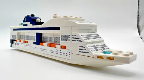 LEGO Promotional MSC Cruises Ship (40318) RARE, Built