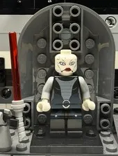 LEGO Star Wars Asajj Ventress sw0318 Black Torso Minifigure 7957