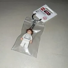 New Lego Star Wars Princess Leia Minifigure Keychain 852841