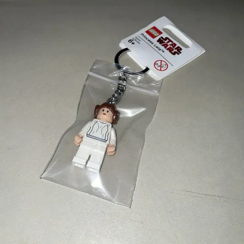 New Lego Star Wars Princess Leia Minifigure Keychain 852841