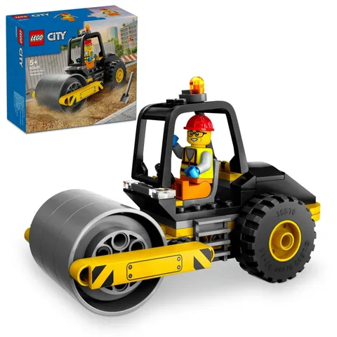 LEGO City Steam Roller Toy Present Block Boys Girls Children 4 Years Old 5 Years
