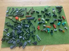 Lego Minifigure Weapons And Tools Lot Of Over 100 See Pics For Types
