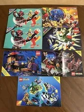 Lego Lot (7) Catalog Booklet Insert Vintage 90s Castle Knights Pirates Space