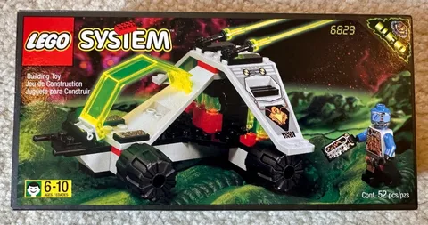 LEGO Space UFO set 6829 - Radon Rover; 100% complete w box and instructions