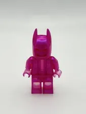 DC Batman Gotham City LEGO® Pink Satin Prototype Minifigure