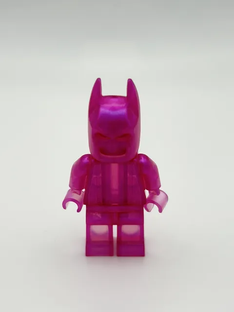 DC Batman Gotham City LEGO® Pink Satin Prototype Minifigure