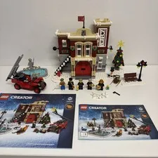 LEGO CREATOR: Winter Village Fire Station (10263) - Used As Is Christmas