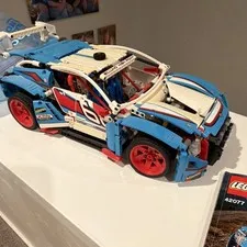 LEGO Technic 42077 Rally Car Pull Back Complete Set 1005 pcs (2018)