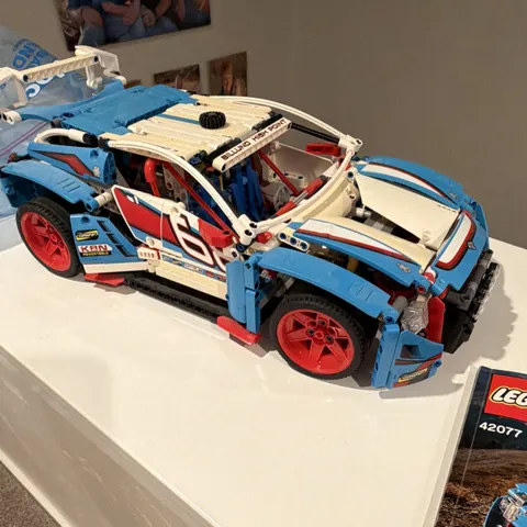 LEGO Technic 42077 Rally Car Pull Back Complete Set 1005 pcs (2018)