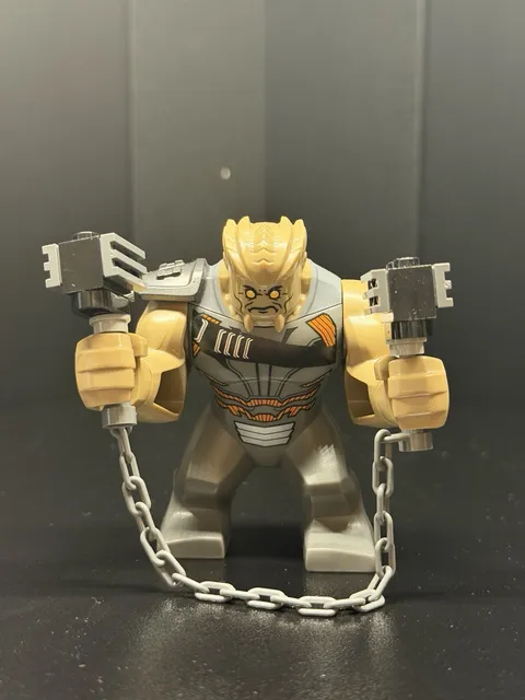 LEGO Cull Obsidian - Minifigure Bigfig - Sanctum Sanctorum 76108 With Accessory