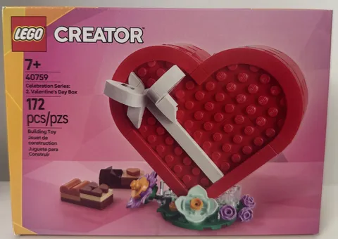 Lego Creator 40759 Celebration Series 2 Valentine's Day Box - Sealed
