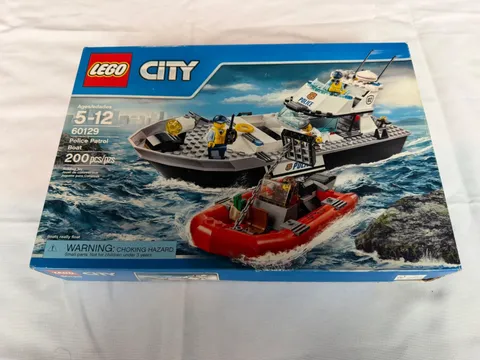 2016 LEGO CITY: Police Patrol Boat (60129). (Factory Sealed)
