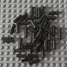 Lego Lot Black 32062 Technic Axle 2 Notched (lot of 45)