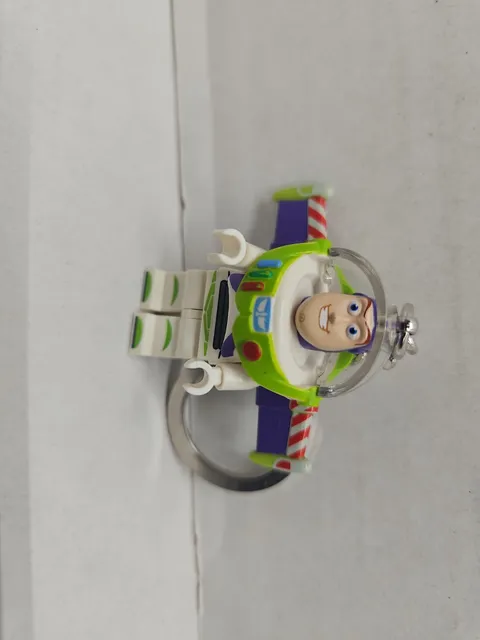 Lego 852849 Disney Toy Story Buzz Lightyear Minifigure Keychain 2010 Used