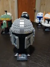 Assembled Building Block Lego Star Wars Collectible The Mandalorian Helmet 75328