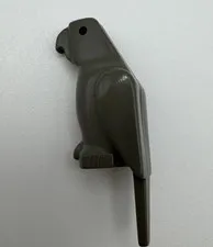 LEGO Parrot Bird Animal Dark Bluish Gray Minifigure Accessory Part Genuine