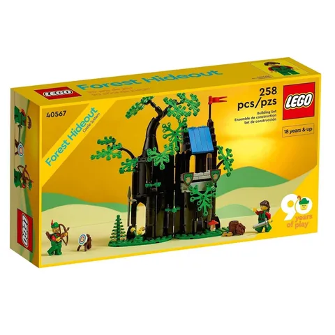 LEGO 40567 Forest Forestmen Hideout Castle System 90th Anniversary (Damage- Box)
