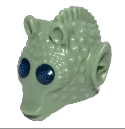 NEW LEGO® Greedo Star Wars Minifigure Head / SW 75290 75052 75205 AUTHENTIC