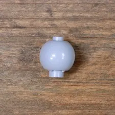 LEGO Light Bluish Gray Brick, Round 2 x 2 Sphere w/ Stud Part 20953 37837 Qty 1